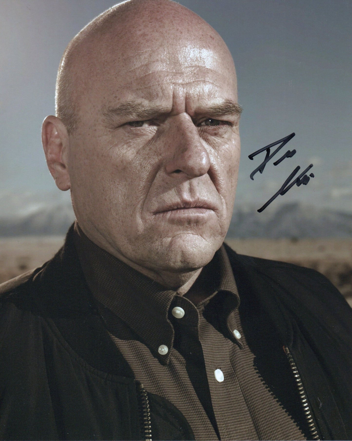 DEAN NORRIS SIGNED BREAKING BAD 8X10 PHOTO (1)