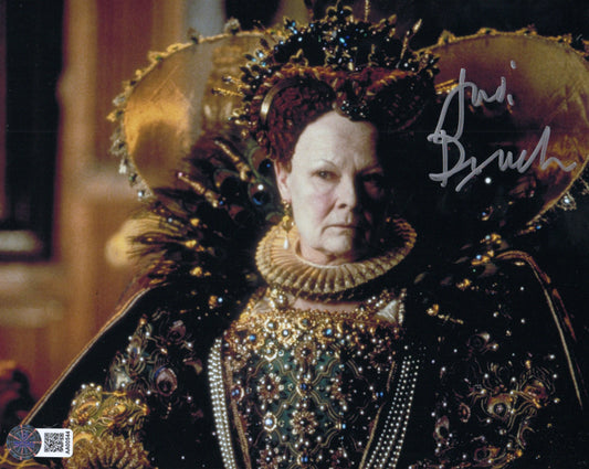 JUDI DENCH SIGNED SHAKESPEARE IN LOVE 10X8 PHOTO (2) ALSO AFTAL AUTHENTICATION