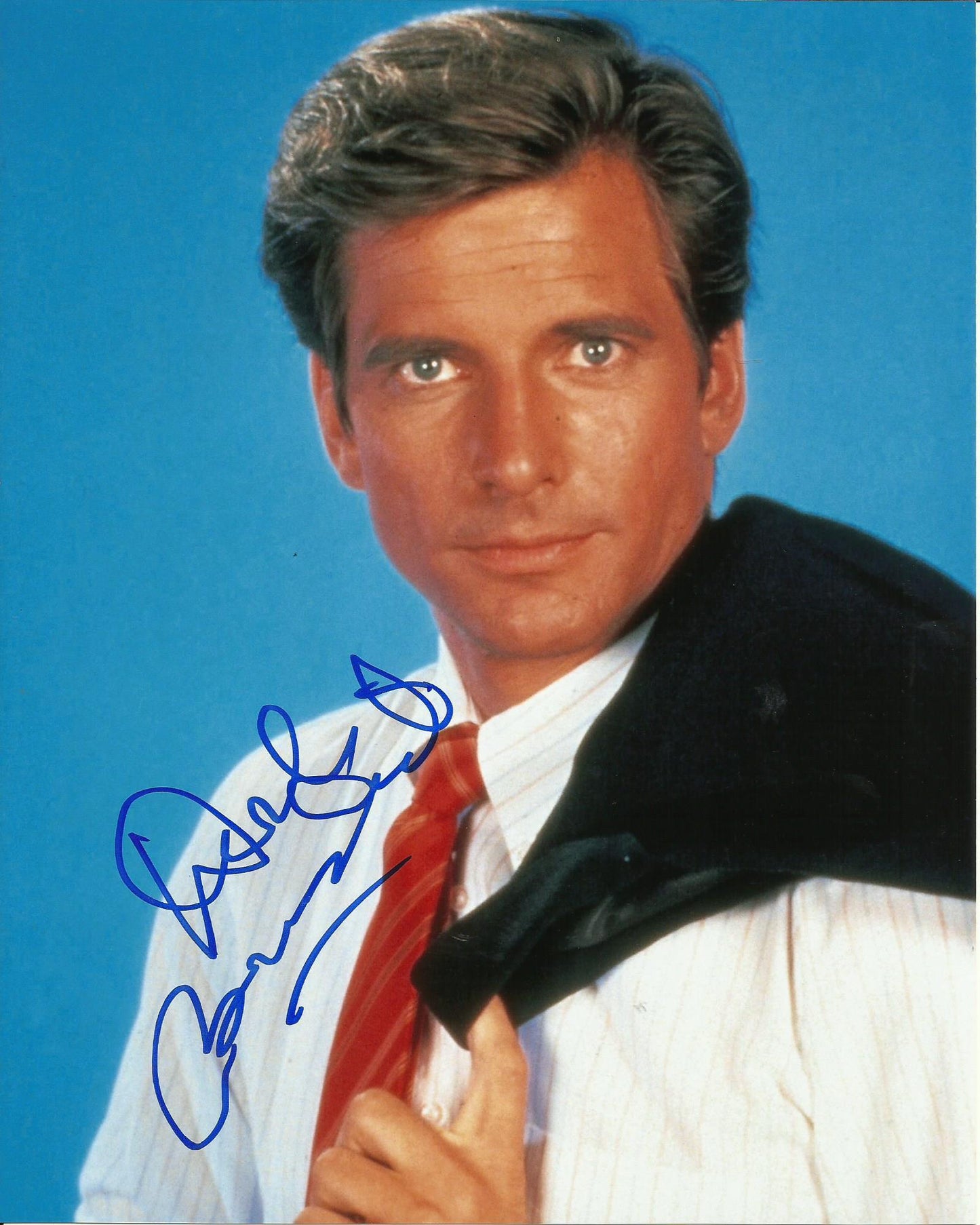 DIRK BENEDICT SIGNED THE A TEAM 8X10 PHOTO