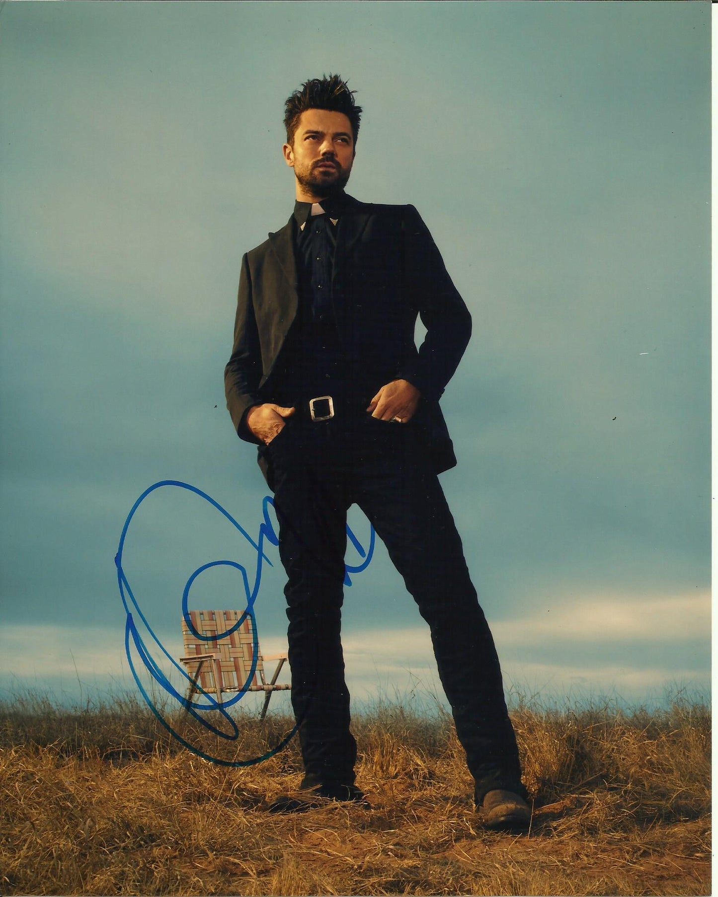 DOMINIC COOPER SIGNED PREACHER 8X10 PHOTO (5)