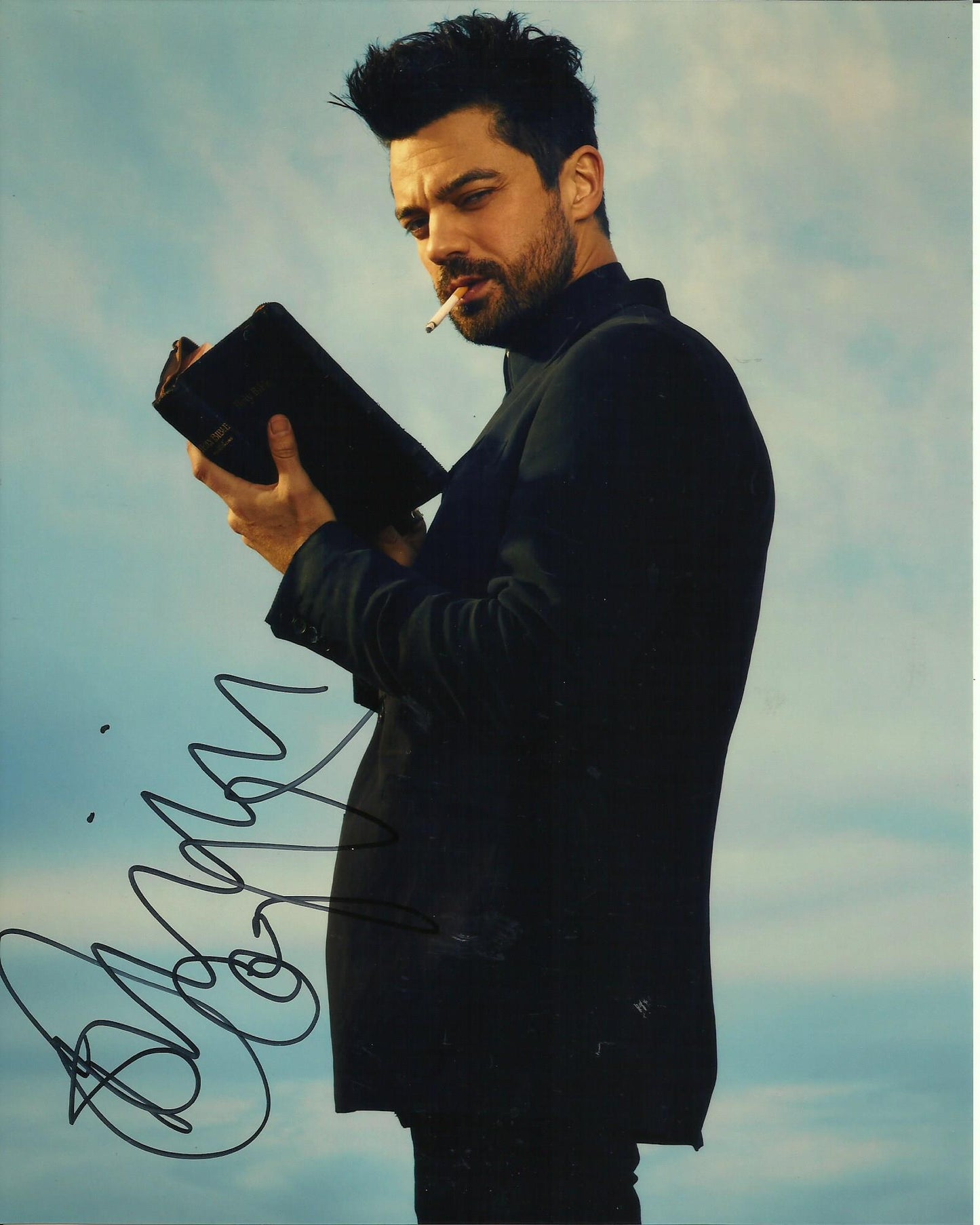 DOMINIC COOPER SIGNED PREACHER 8X10 PHOTO (13)