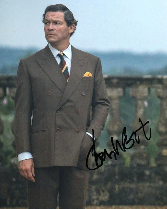 DOMINIC WEST SIGNED THE CROWN 8X10 PHOTO (1)