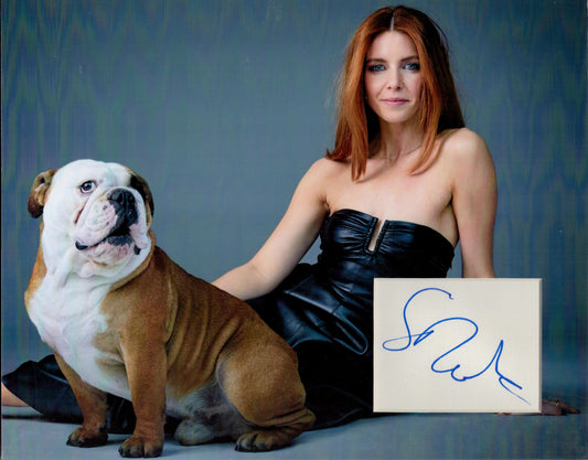 STACEY DOOLEY SIGNED 14X11 SEXY PHOTO MOUNT (1)