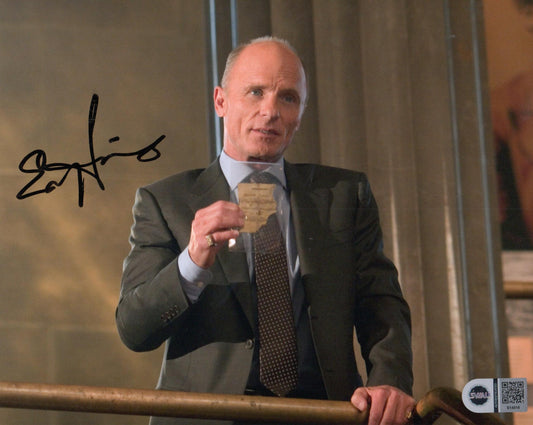ED HARRIS SIGNED NATIONAL TREASURE 8X10 PHOTO ALSO SWAU CERT