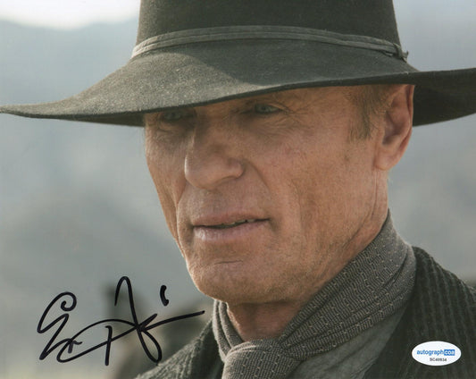 ED HARRIS SIGNED WESTWORLD 8X10 PHOTO ALSO ACOA