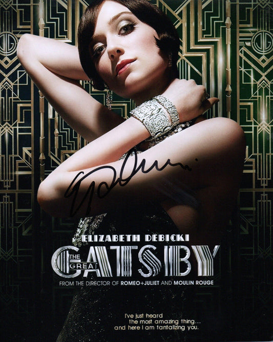 ELIZABETH DEBICKI SIGNED GATSBY 8X10 PHOTO (1)