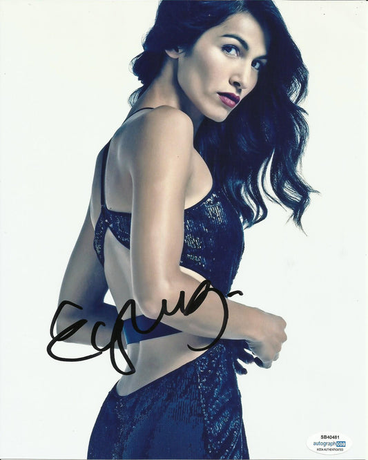 ELODIE YUNG SIGNED SEXY 10X8 PHOTO (1) ALSO ACOA CERTIFIED