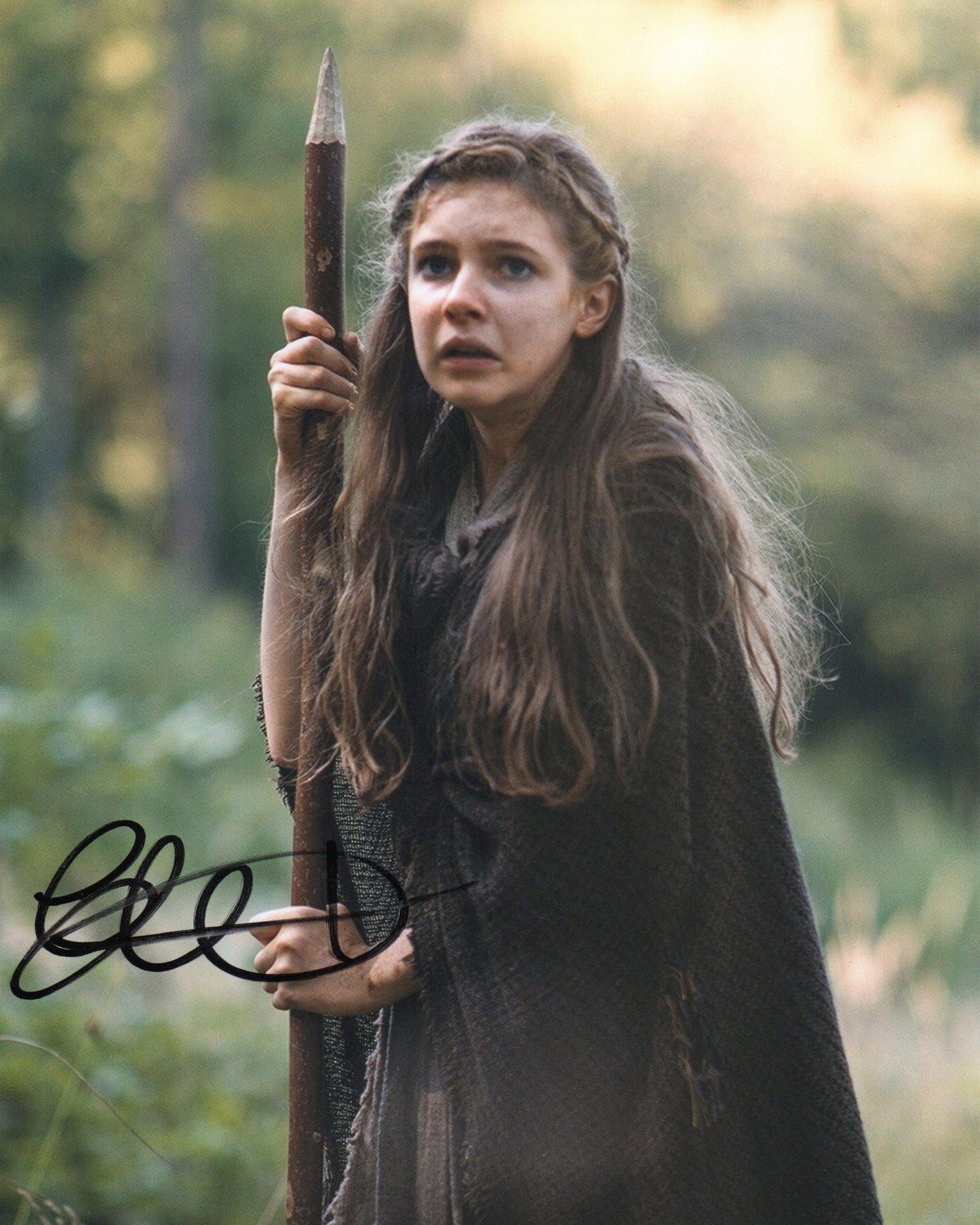 ELEANOR WORTHINGTON-COX SIGNED BRITANNIA 8X10 PHOTO (2)
