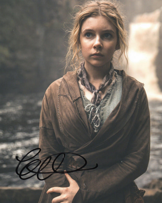 ELEANOR WORTHINGTON-COX SIGNED BRITANNIA 8X10 PHOTO (3)