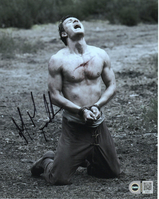 MICHAEL FASSBENDER SIGNED CENTURION 8X10 PHOTO (2) ALSO SWAU