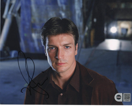 NATHAN FILLION SIGNED FIREFLY 8X10 PHOTO (4) ALSO SWAU