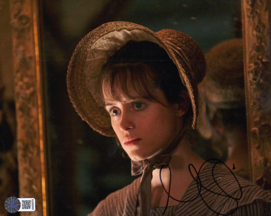 CLAIRE FOY SIGNED LITTLE DORRIT 10X8 PHOTO (2) ALSO AFTAL AUTHENTICATION