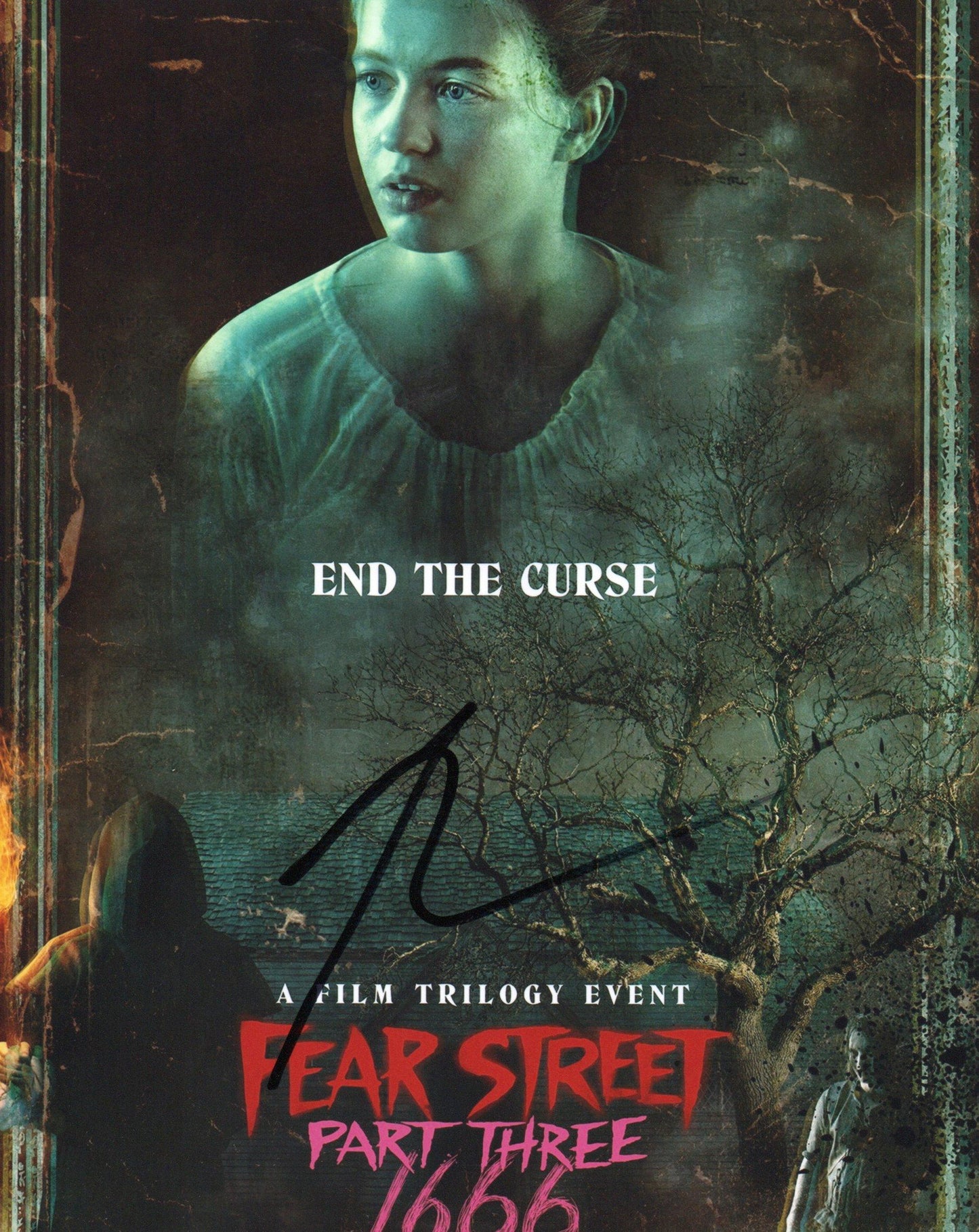 FRED HECHINGER SIGNED FEAR STREET 10X8 PHOTO (5)