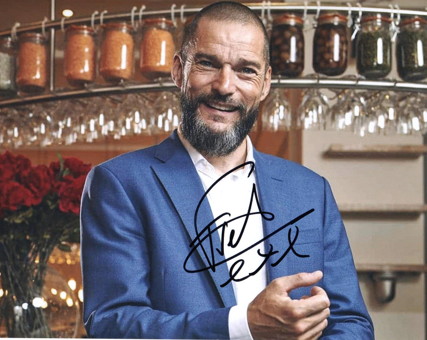 FRED SIRIEIX SIGNED FIRST DATES 8X10 PHOTO