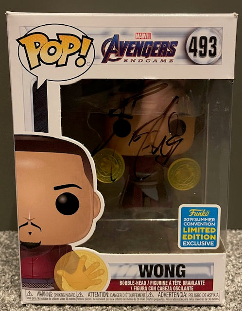 BENEDICT WONG SIGNED WONG AVENGERS FUNKO POP (1)