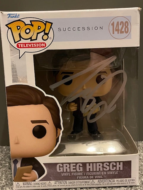 NICHOLAS BRAUN SIGNED GREG HIRSCH SUCCESSION FUNKO POP (1)