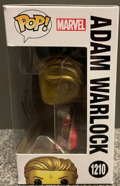 WILL POULTER SIGNED ADAM WARLOCK GUARDIANS OF THE GALAXY FUNKO POP (1)
