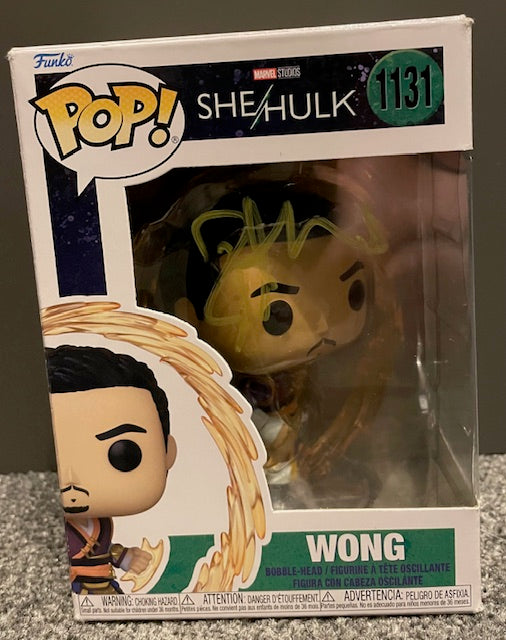 BENEDICT WONG SIGNED WONG SHE HULK FUNKO POP (1)