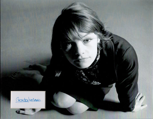 GLENDA JACKSON SIGNED 14X11 SEXY PHOTO MOUNT (1)