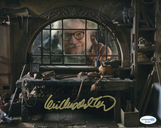 GUILLERMO DEL TORO SIGNED PINOCCHIO 8X10 PHOTO (1) ALSO ACOA