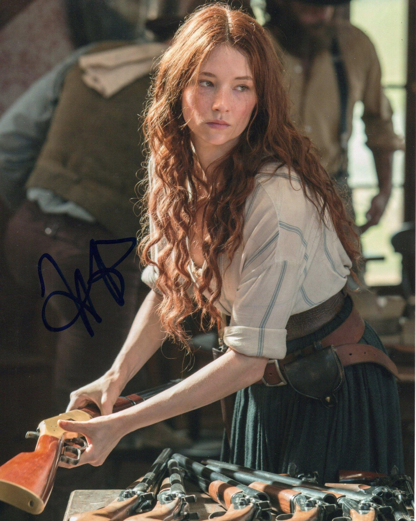 HALEY BENNETT SIGNED SEXY 10X8 PHOTO (7)