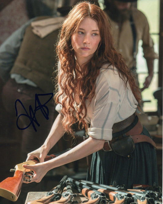 HALEY BENNETT SIGNED SEXY 10X8 PHOTO (7)