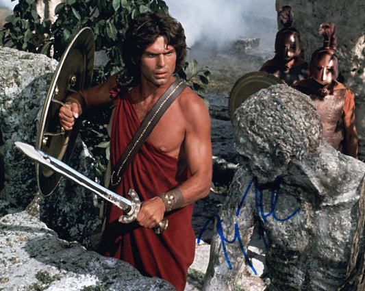 HARRY HAMLIN SIGNED CLASH OF THE TITANS 8X10 PHOTO (3)