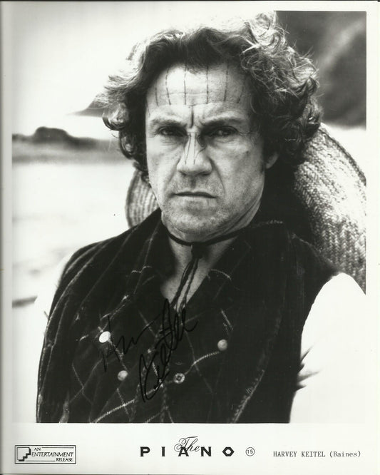 HARVEY KEITEL SIGNED THE PIANO 8X10 PHOTO (1)