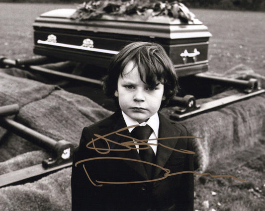 HARVEY STEPHENS SIGNED THE OMEN 8X10 PHOTO (6) ALSO ACOA WITNESSED