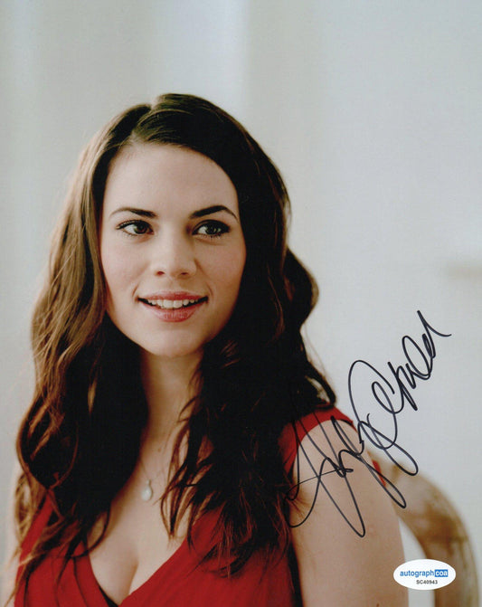 HAYLEY ATWELL SIGNED SEXY 10X8 PHOTO (14) ALSO ACOA CERTIFIED