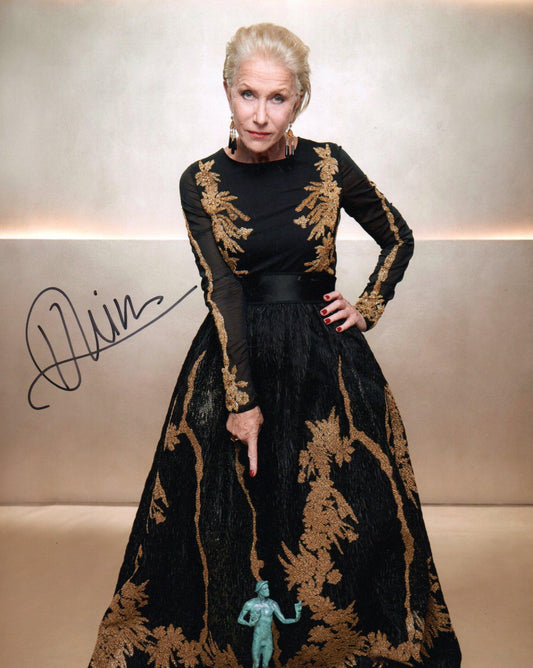 HELEN MIRREN SIGNED 12X8 PHOTO