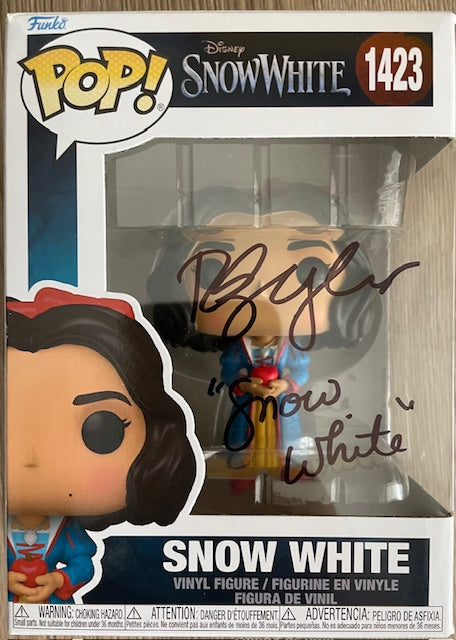 RACHEL ZEGLER SIGNED SNOW WHITE FUNKO POP ALSO CHARACTER NAME (2)