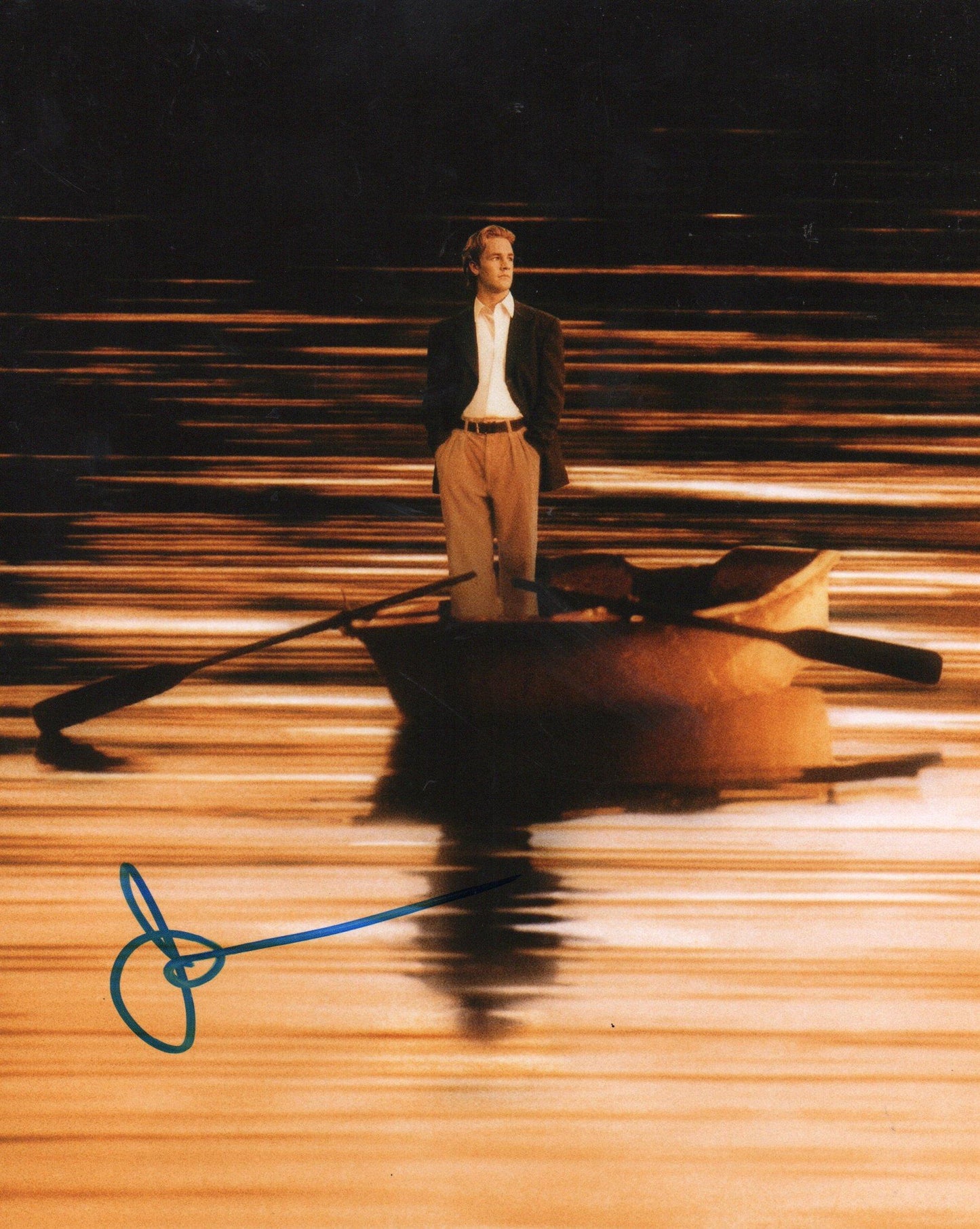JAMES VAN DER BEEK SIGNED DAWSONS CREEK 8X10 PHOTO (1)