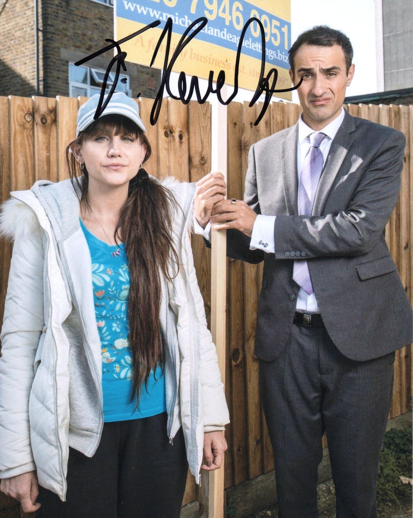JAMIE DEMETRIOU SIGNED STATH LETS FLATS 8X10 PHOTO (2)