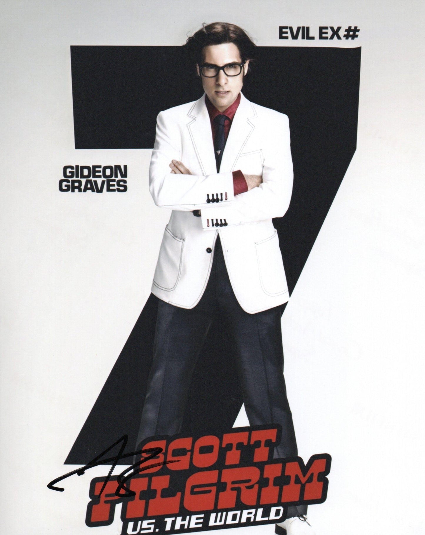 JASON SCHWARTZMAN SIGNED SCOTT PILGRIM 10X8 PHOTO (1)