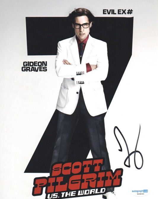 JASON SCHWARTZMAN SIGNED SCOTT PILGRIM 10X8 PHOTO (2) ALSO ACOA