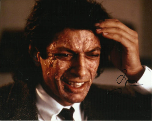 JEFF GOLDBLUM SIGNED THE FLY 8X10 PHOTO (1)