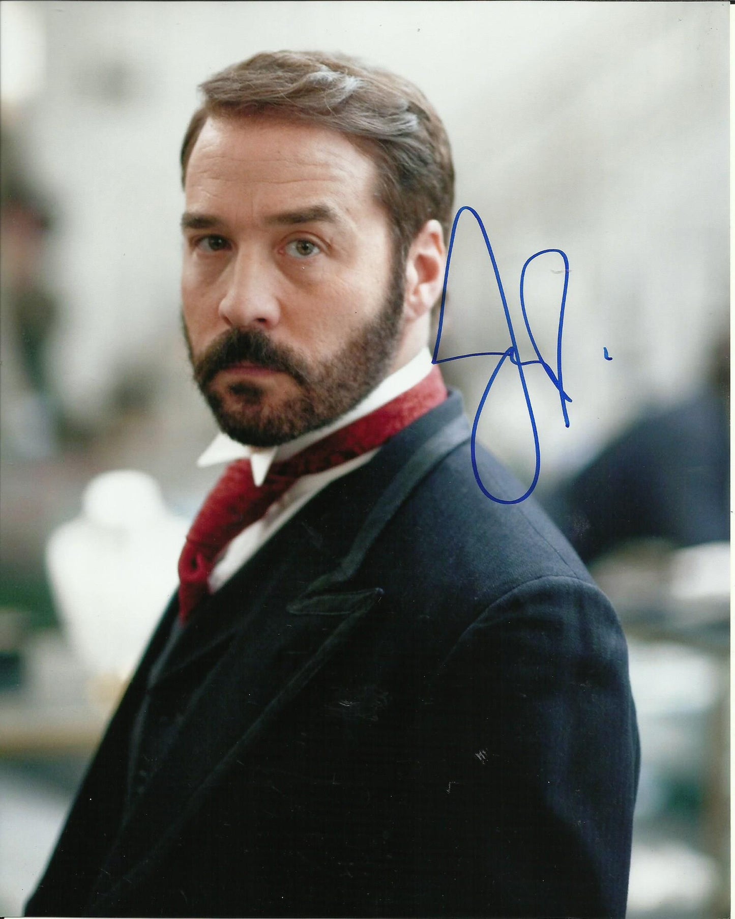 JEREMY PIVEN SIGNED MR SELFRIDGE 8X10 PHOTO