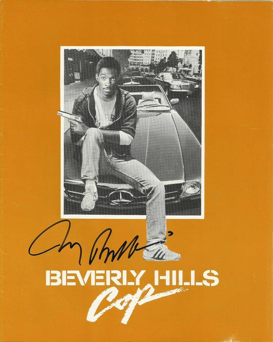 JERRY BRUCKHEIMER SIGNED BEVERLY HILLS COP 8X10 PRESS SHEET