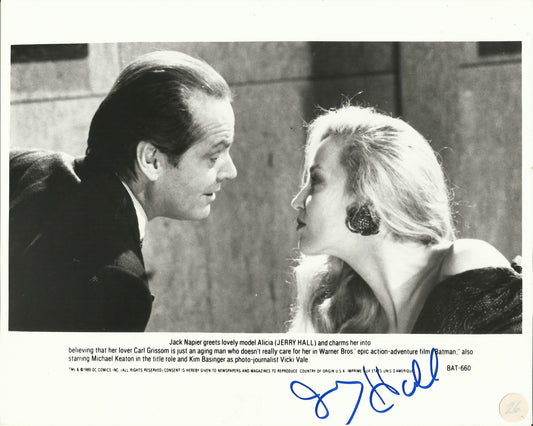 JERRY HALL SIGNED BATMAN 10X8 PHOTO (3)