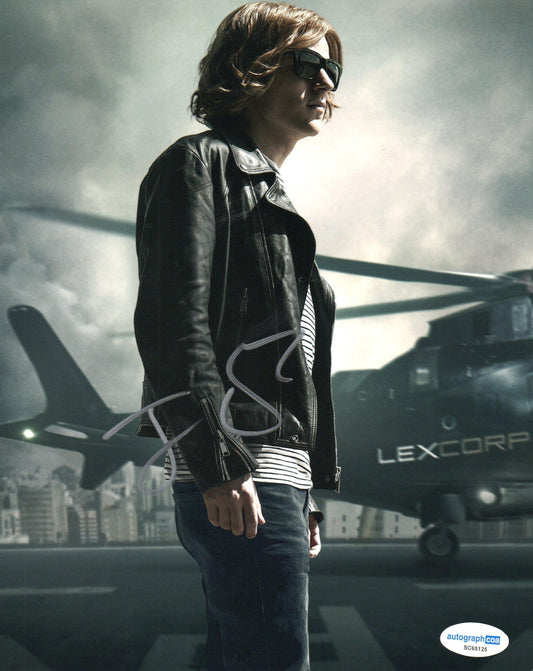 JESSE EISENBERG SIGNED LEX LUTHER 8X10 PHOTO (7) ALSO ACOA