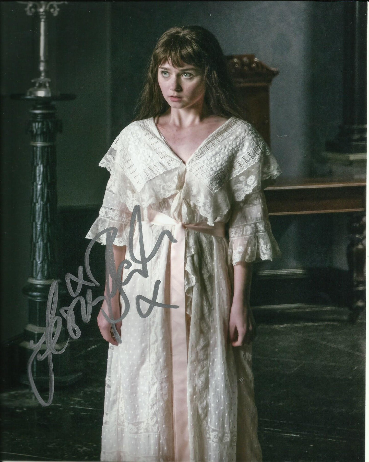 JESSICA BARDEN SIGNED PENNY DREADFUL 8X10 PHOTO