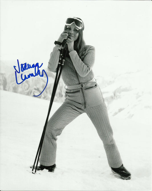 JOANNA LUMLEY SIGNED SEXY 10X8 PHOTO (6)
