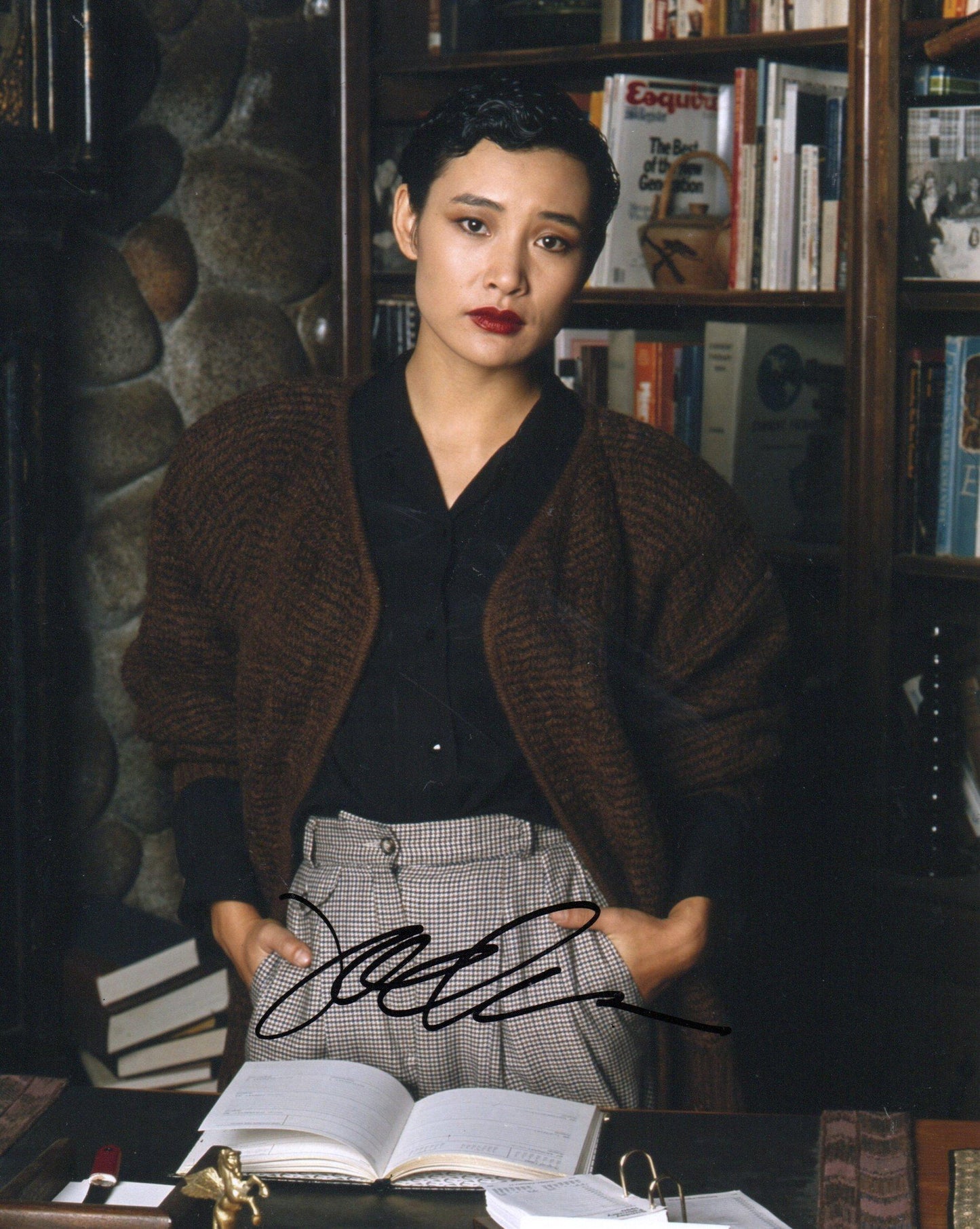 JOAN CHEN SIGNED TWIN PEAKS 10X8 PHOTO (1)