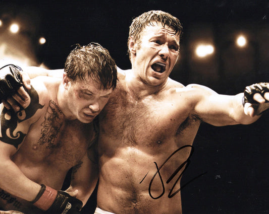 JOEL EDGERTON SIGNED WARRIOR 8X10 PHOTO