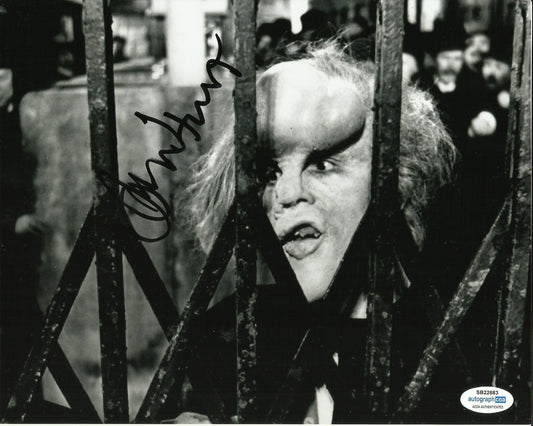 JOHN HURT SIGNED ELEPHANT MAN 8X10 PHOTO (3) ALSO ACOA CERTIFIED