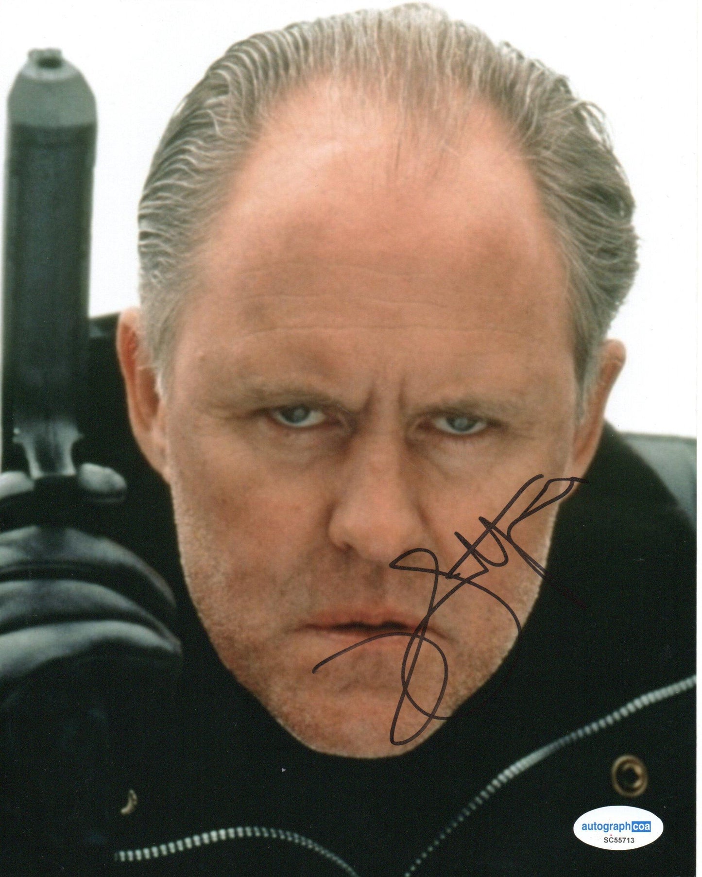 JOHN LITHGOW SIGNED CLIFFHANGER 8X10 PHOTO ALSO ACOA