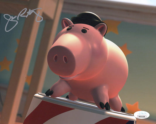 JOHN RATZENBERGER SIGNED TOY STORY 8X10 PHOTO ALSO JSA