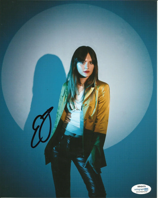 EMILIA JONES SIGNED SEXY 10X8 PHOTO (2) ALSO ACOA CERTIFIED