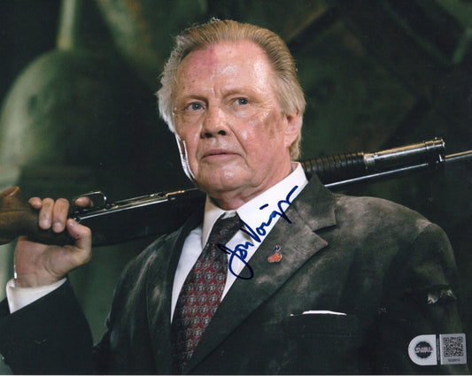 JON VOIGHT SIGNED COOL 8X10 PHOTO (1) ALSO SWAU